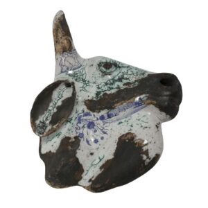 SILHOUETTE CATTLE HEAD C154
